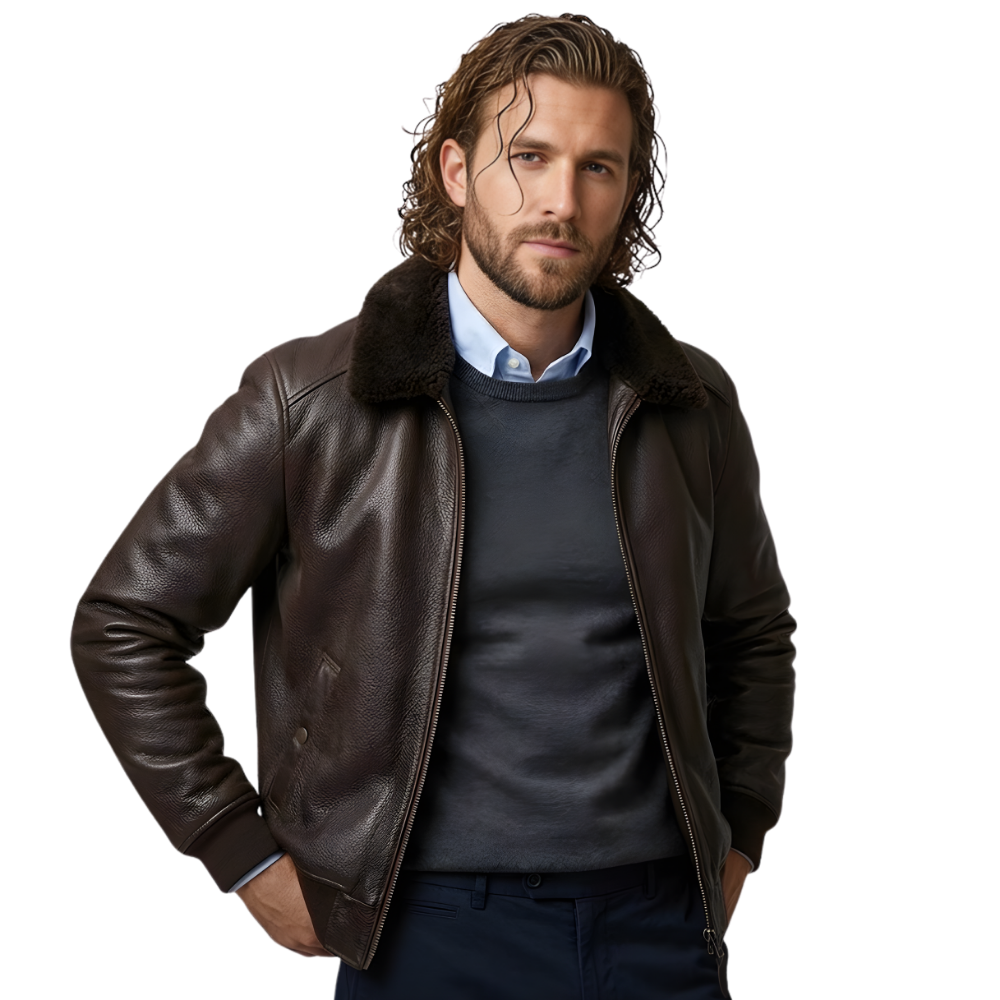 Nexora Leather Jacket Model